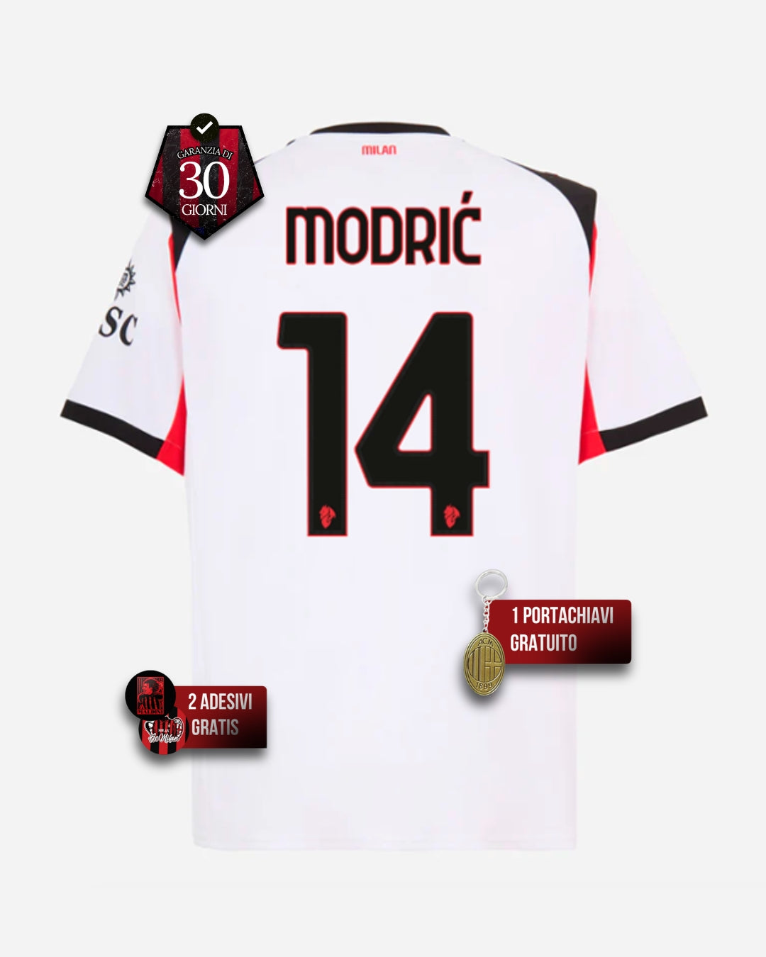 #14 MODRIC Maglia Away 25/26