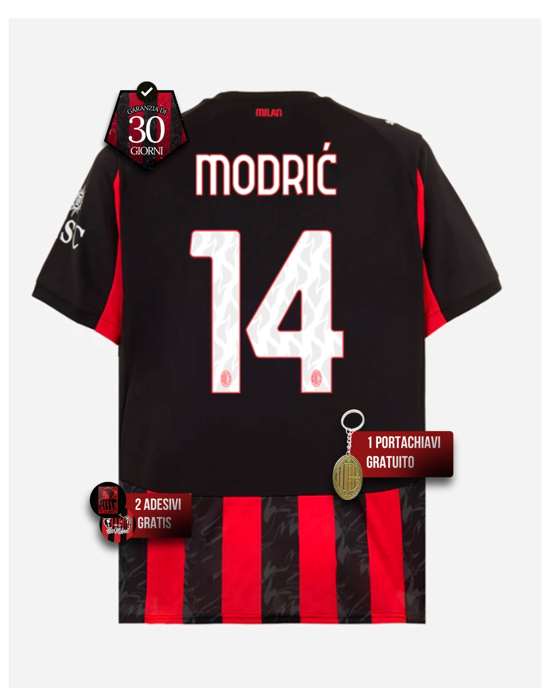 #14 MODRIC Maglia Home 25/26