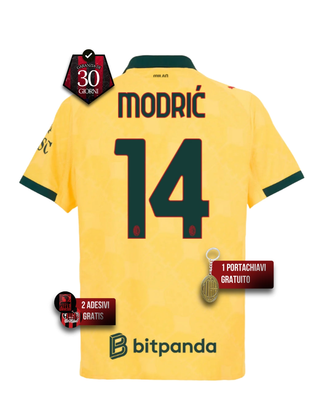 #14 MODRIC Maglia Third Player 2025/2026