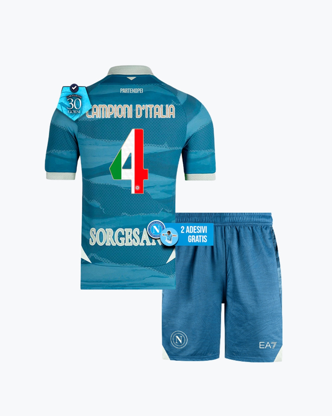 Kit Bambino Campioni D'Italia  Partenopea 24/25