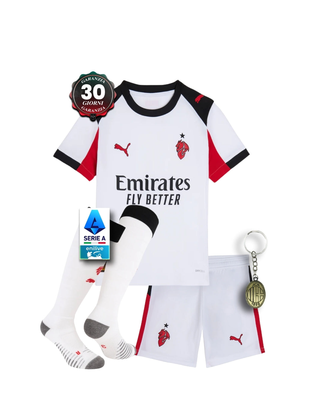 Kit Bambino Con Calzettoni Away 25/26
