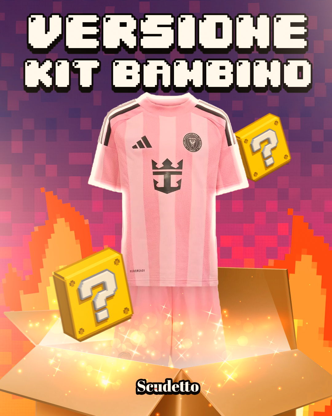 🎁❓Maglia Misteriosa Versione Kit Bambino🎁❓