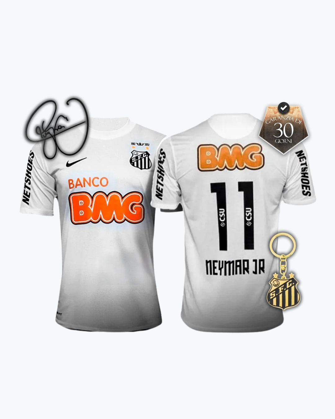 #11 NEYMAR Maglia Home Retro