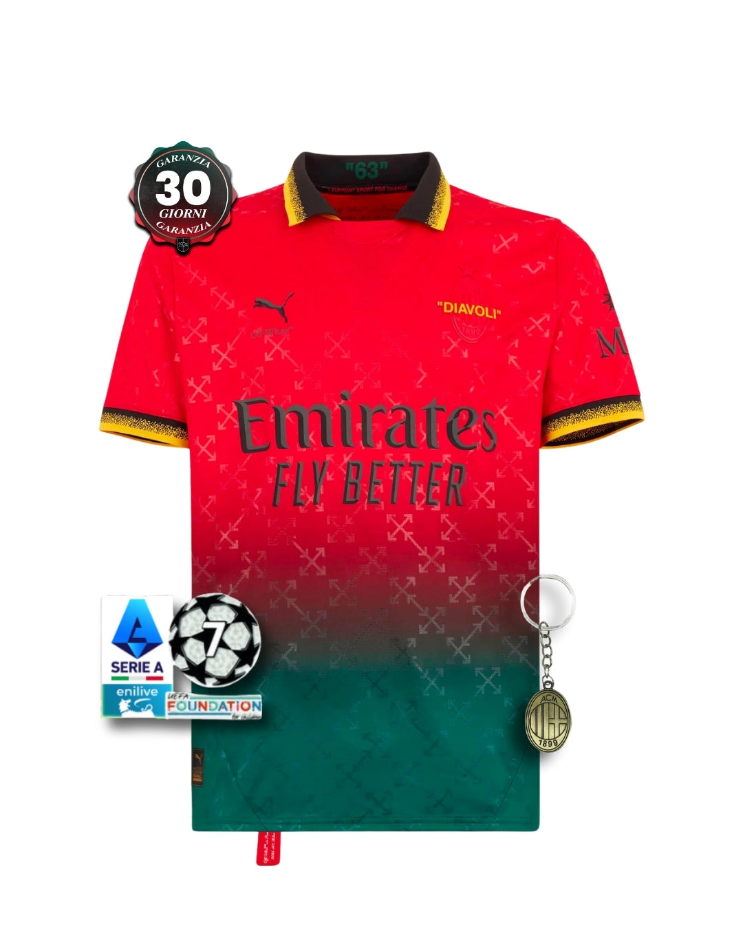 Maglia Red x Off-White™ 24/25