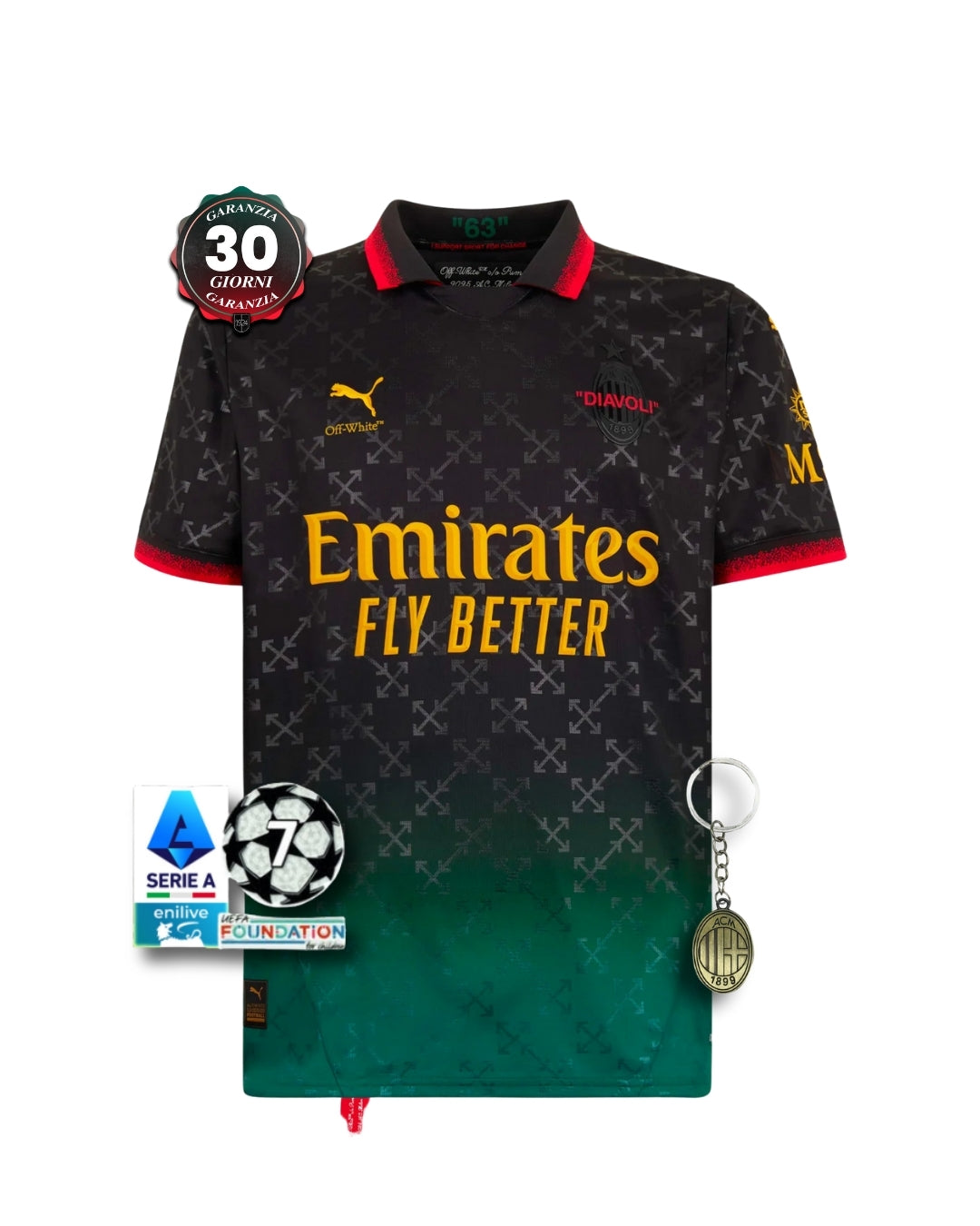 Maglia Black x Off-White™ 24/25