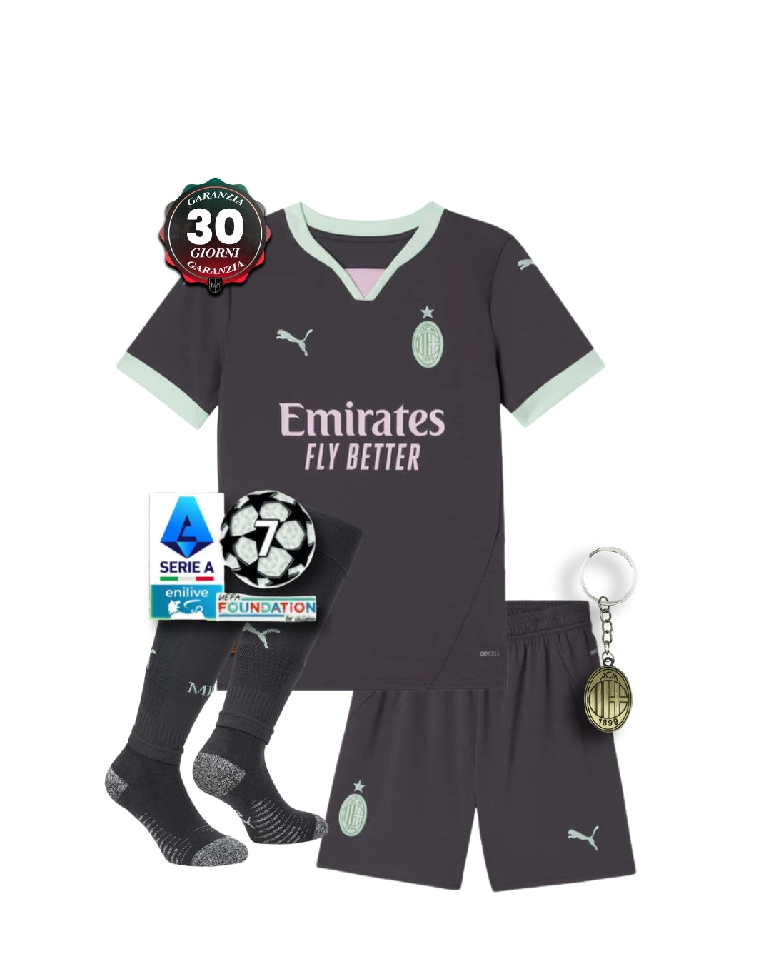 Kit Bambino Con Calzettoni Third 24/25