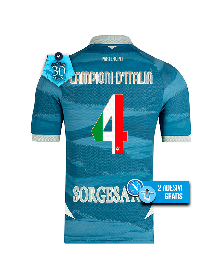 Maglia Campioni D'Italia Partenopea 24/25