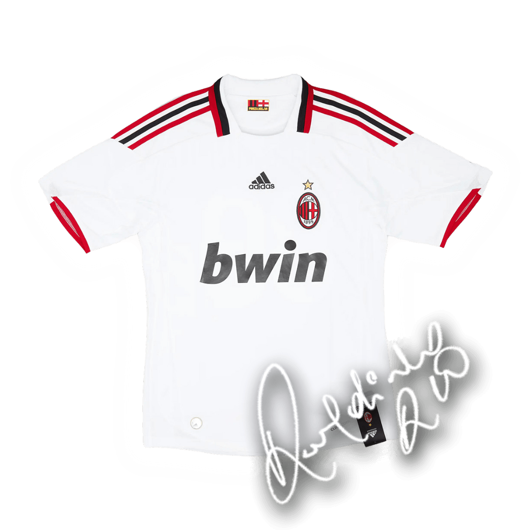 80# Ronaldinho Maglia Retro ACM Away 2009/10