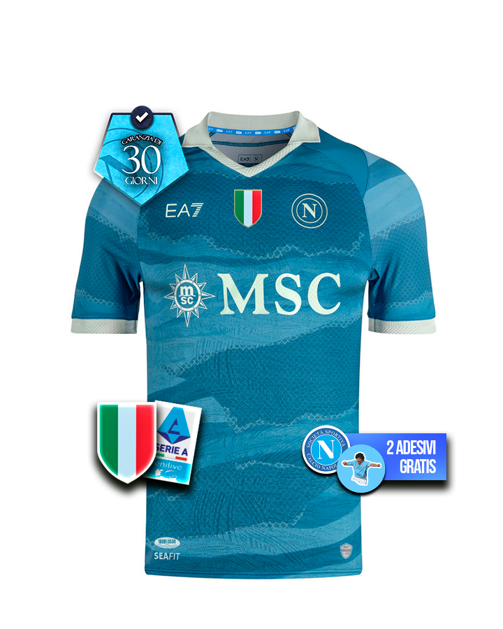 Maglia Partenope Limited Edition + Scudetto