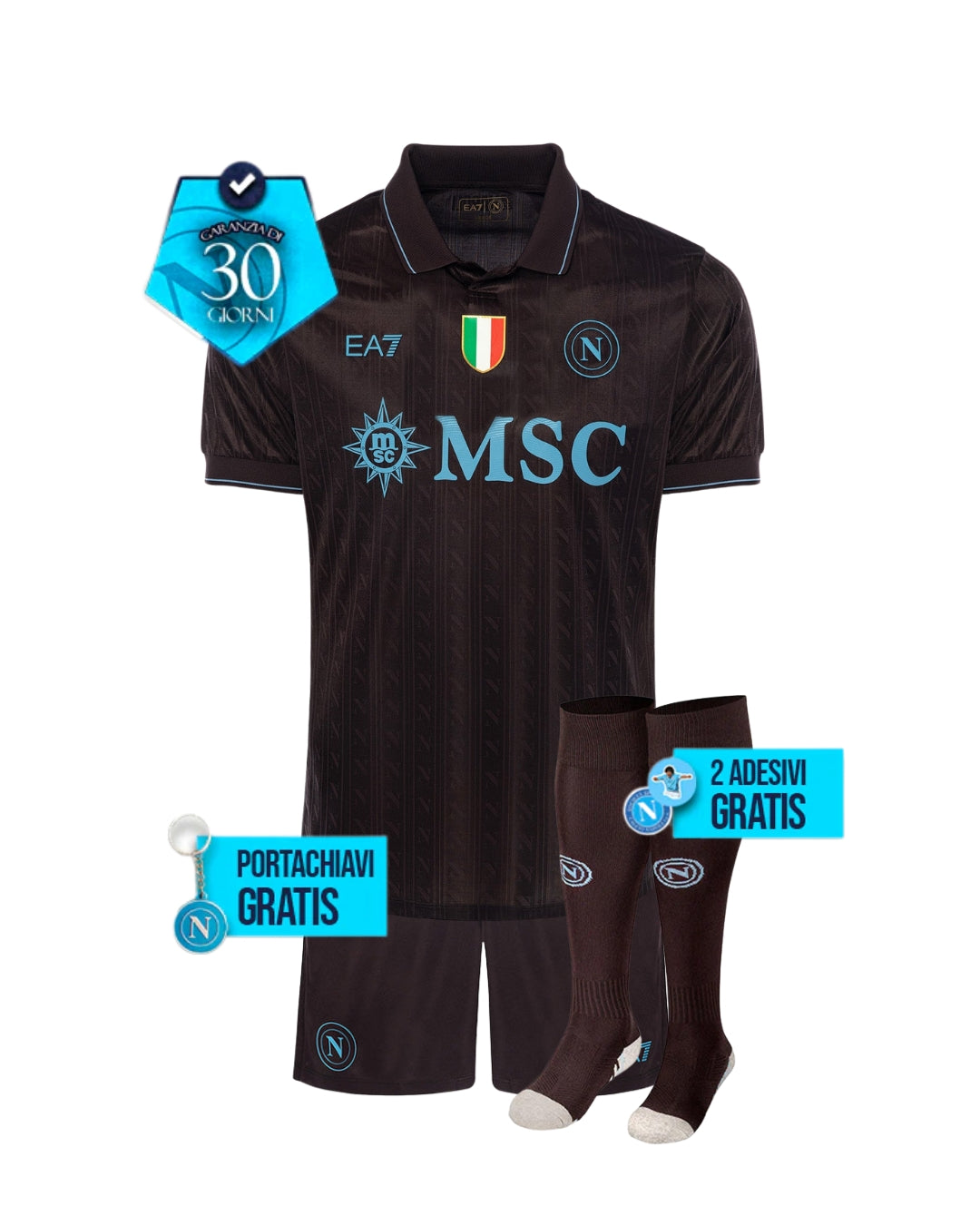 Kit Bambino Third Con Calzettoni 25/26