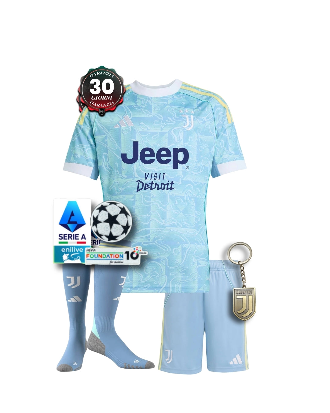 Kit Bambino Con Calzettoni Away Sponsor 25/26