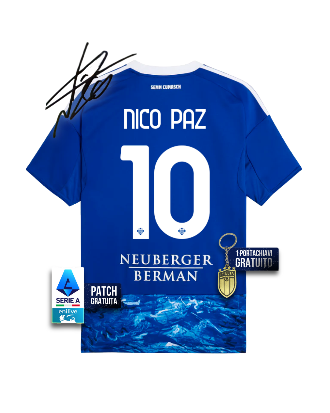 #10 NICO PAZ Maglia Home 25/26