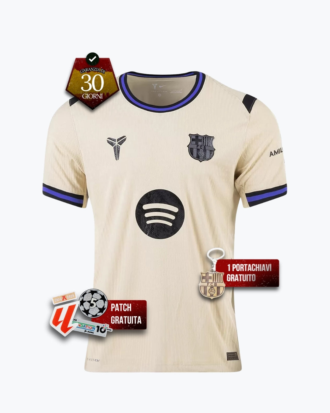 Maglia Away x Kobe Bryant Player 25/26