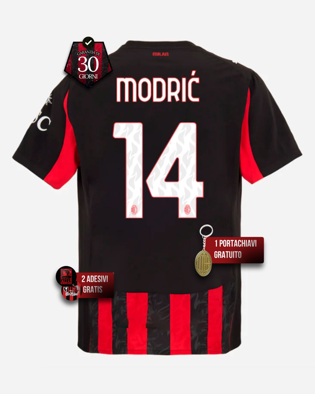 #14 MODRIC Maglia Home Player 2025/2026