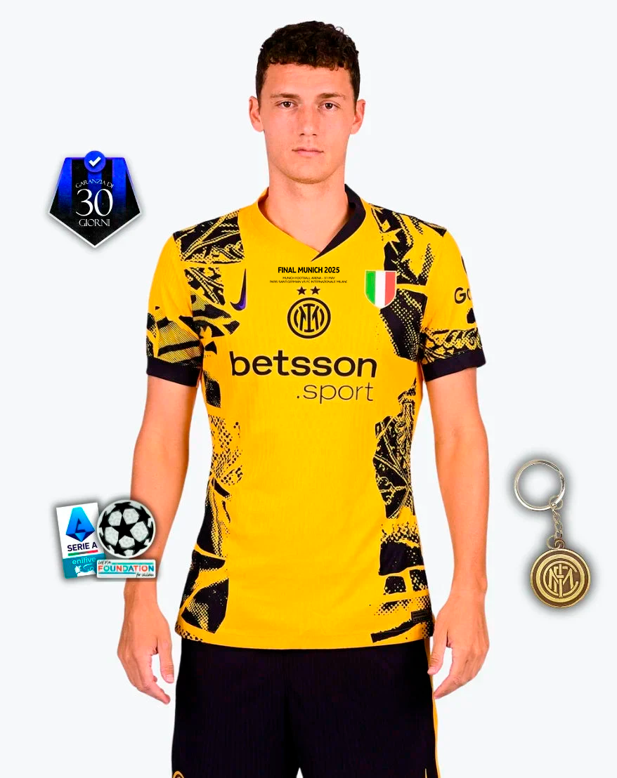 Maglia Away Player Finale di UCL - Monaco 24/25